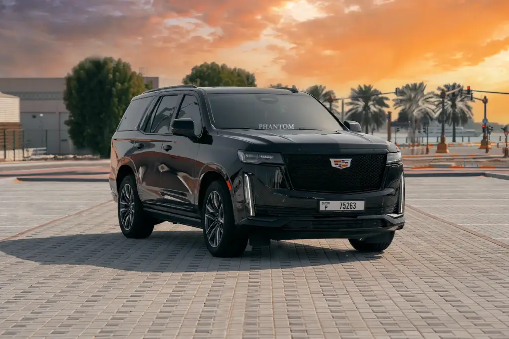 Dubai car hire with driver by Larsson - luxury sedans and SUVs with professional chauffeurs for every journey.